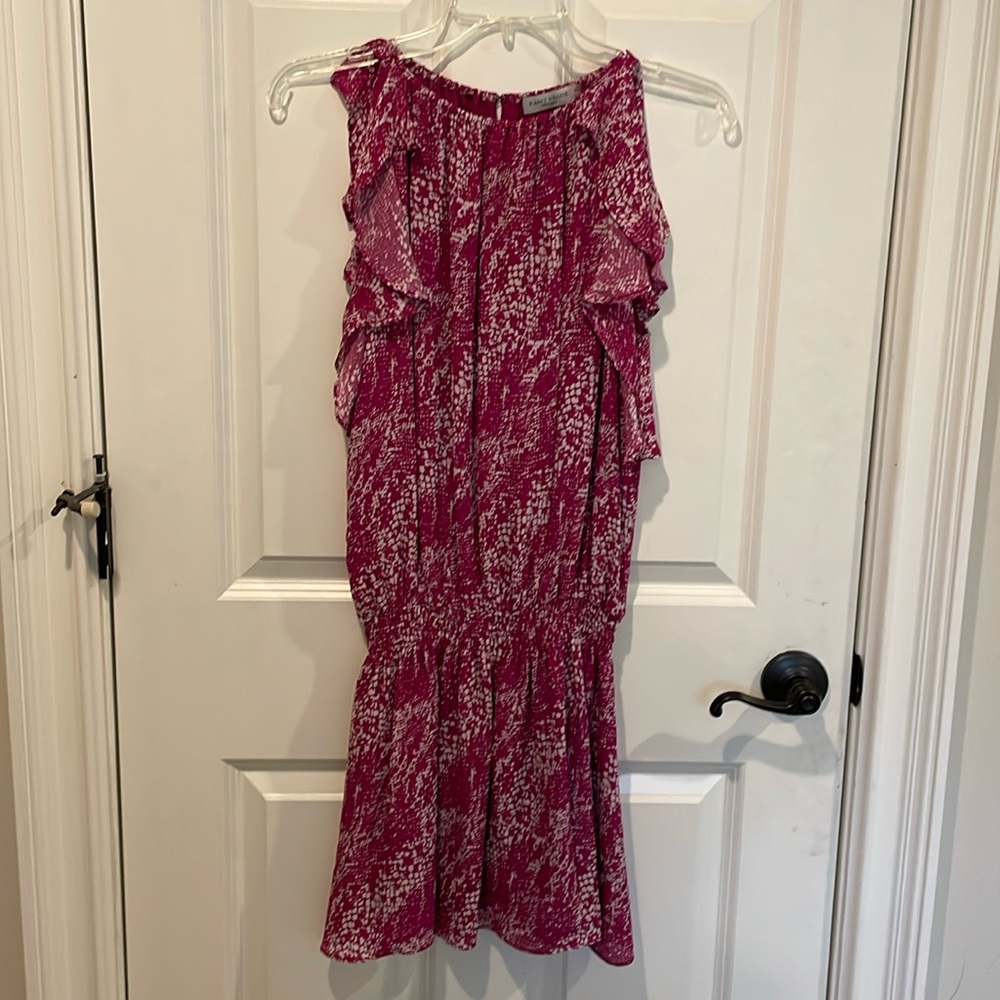 Ramy Brook sleeveless silk mini dress